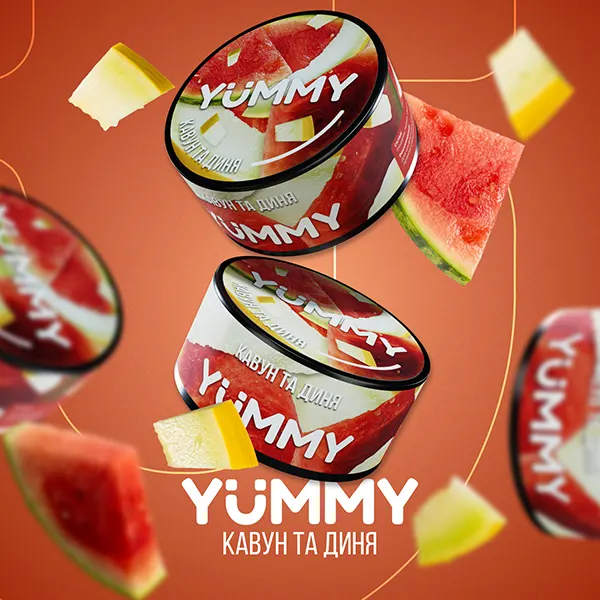 Замовити тютюн Yummy 100g. Кавун та диня