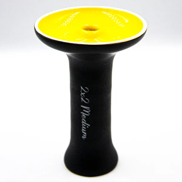 Купити чашу 2x2 Medium Black Yellow Matt