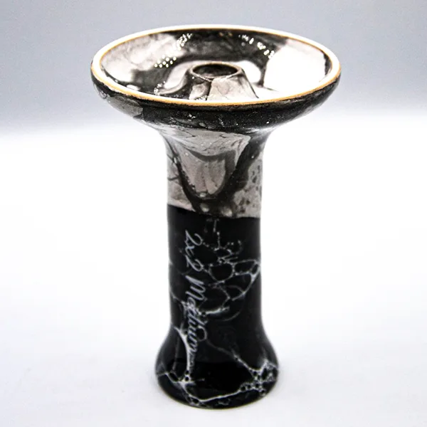 Купити чашу 2х2 Medium White Black Mramor