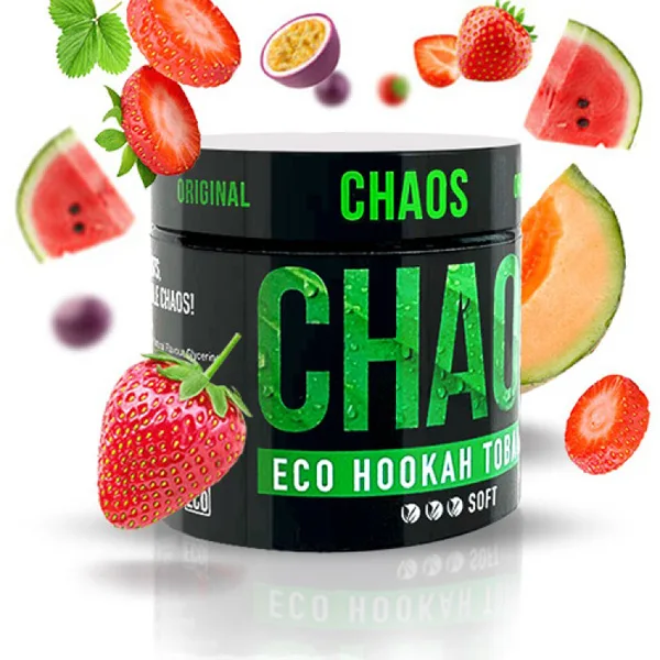 Замовити тютюн Chaos 100g. Destiny (Маракуя Кавун Диня Полуниця)