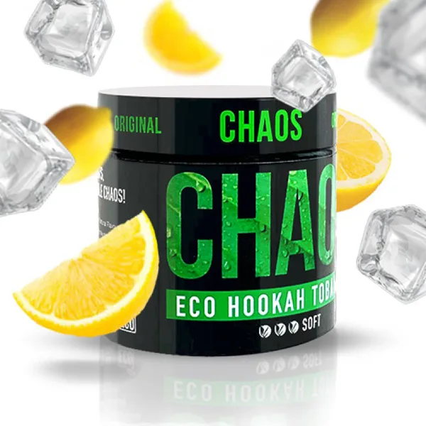 Замовити тютюн Chaos 100g. Golden Flower (Лимон Ментол)
