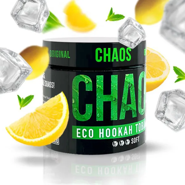 Замовити тютюн Chaos 100g. Iceman (Лимон М'ята)