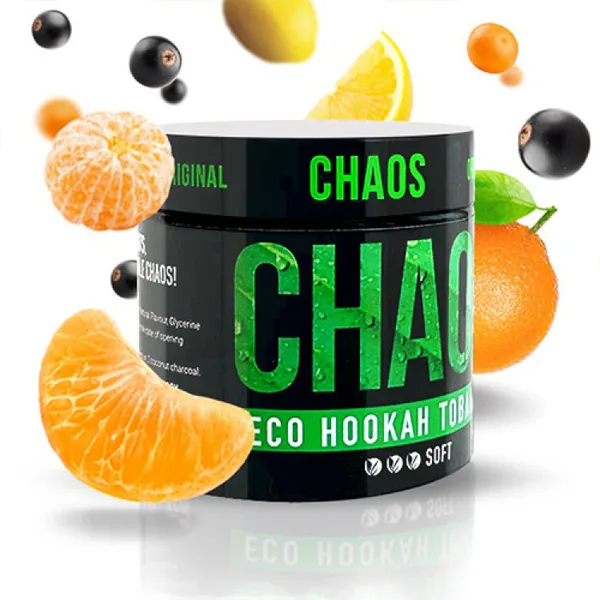 Замовити тютюн Chaos 100g. The Fution (Лимонад Бузина Мандарин)