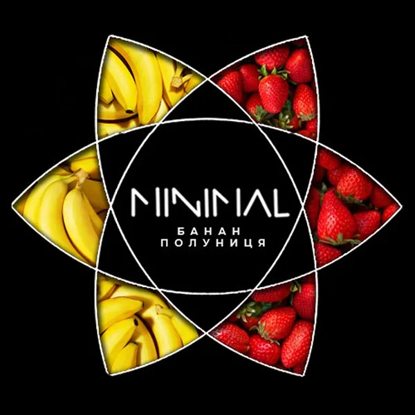 Замовити тютюн Minimal 50g. Banana Strawberry (Банан Полуниця)