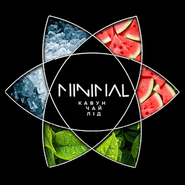Замовити тютюн Minimal 50g. Ice Tea Watermelon (Кавун Чай Лід)