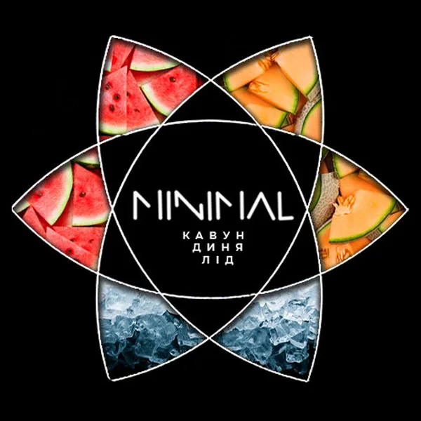 Замовити тютюн Minimal 50g. Ice Watermelon Melon (Кавун Диня Лід)