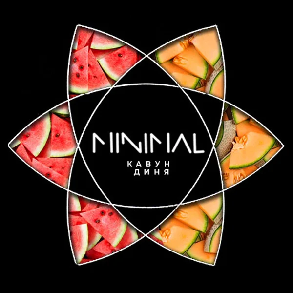 Замовити тютюн Minimal 50g. Watermelon Melon (Кавун Диня)
