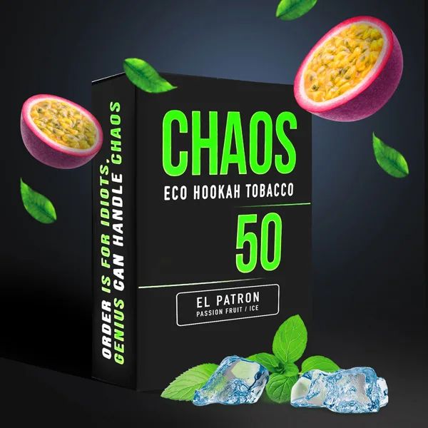 Замовити тютюн Chaos 50g. El Patron (Маракуя Прохолода)