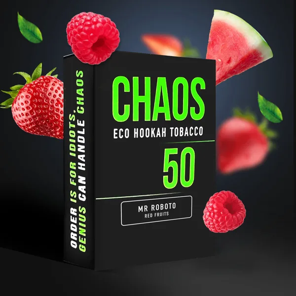 Замовити тютюн Chaos 50g. Mr Roboto (Червоні Фрукти)