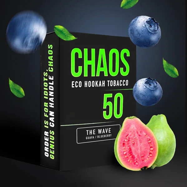 Замовити тютюн Chaos 50g. The Wave (Гуава Чорниця)