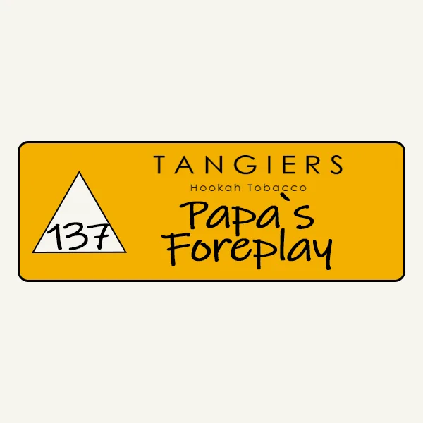 Замовити тютюн Tangiers NOIR 250g. Papa`s Foreplay 137