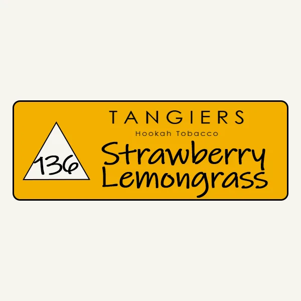 Замовити тютюн Tangiers NOIR 250g. Strawberry Lemongrass 136
