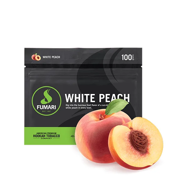 Замовити тютюн FUMARI 100g. WHITE PEACH