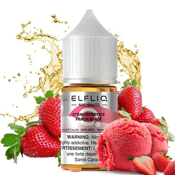 Замовити рідину ELFLIQ 30ml 50mg Полуничне Морозиво