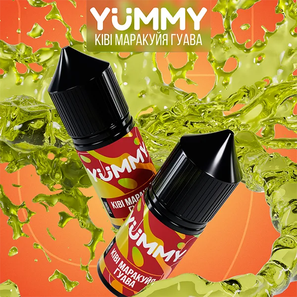 Замовити рідину YUMMY 30ml 50mg - Кiвi Маракуйя Гуава