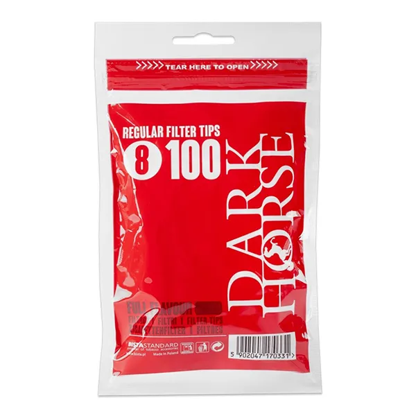 Замовити фільтри для самокруток Dark Horse Regular 100