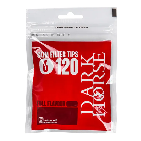 Замовити фільтри для самокруток Dark Horse Slim 120