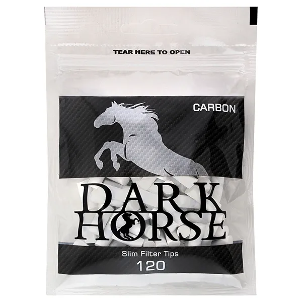 Замовити фільтри для самокруток Dark Horse Slim Carbon 120