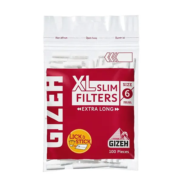 Замовити фільтри Gizeh Pure Slim Extra Long 100