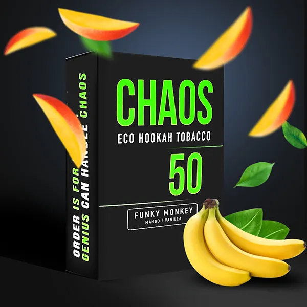Замовити тютюн Chaos 50g. Funky Monkey (Манго Ваніль)