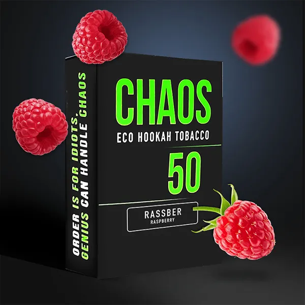 Замовити тютюн Chaos 50g. Rassber (Малина)