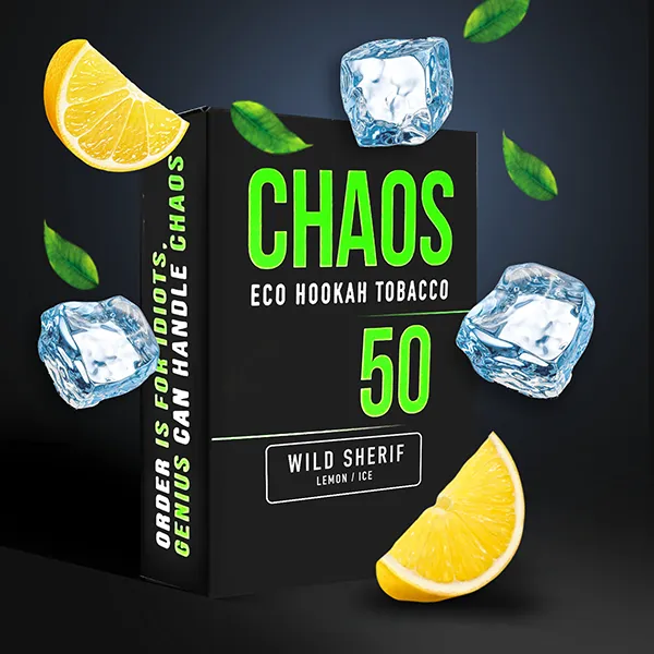 Замовити тютюн Chaos 50g. Wild Sherif (Лимон Прохолода)