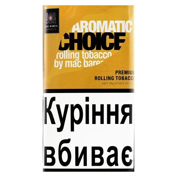 Замовити тютюн для самокруток Mac Baren Aromatic Choice