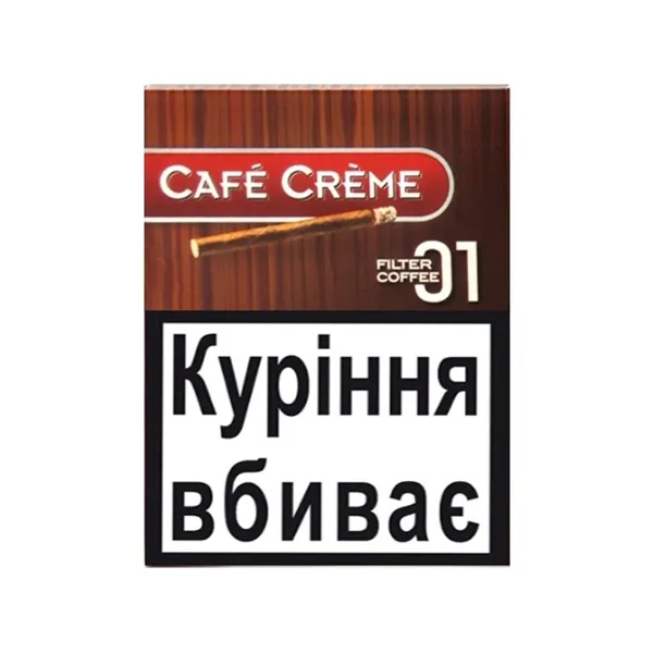 Замовити сигарили Cafe Creme Filter 01 Coffee