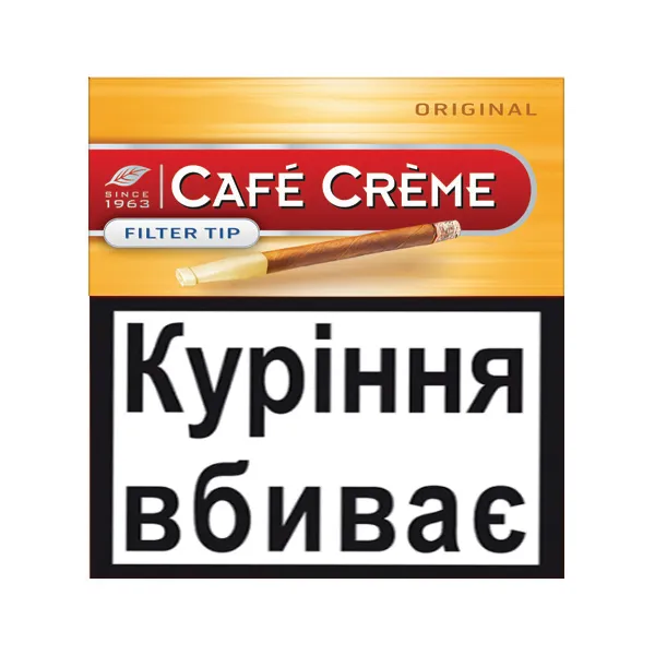 Замовити сигарили Cafe Creme Filter Tip Original