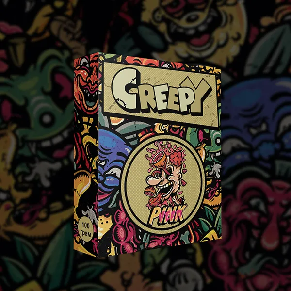Замовити тютюн Creepy 100g. Pink Head