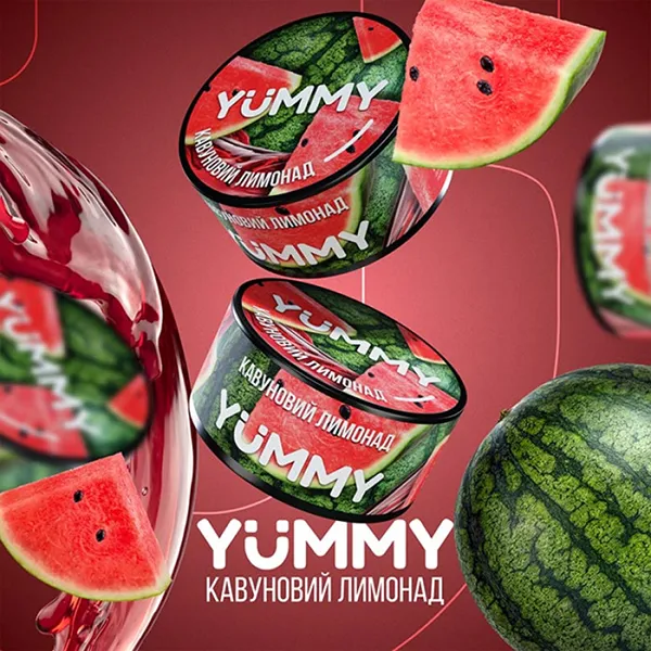 Замовити тютюн Yummy 100g. Кавуновий лимонад