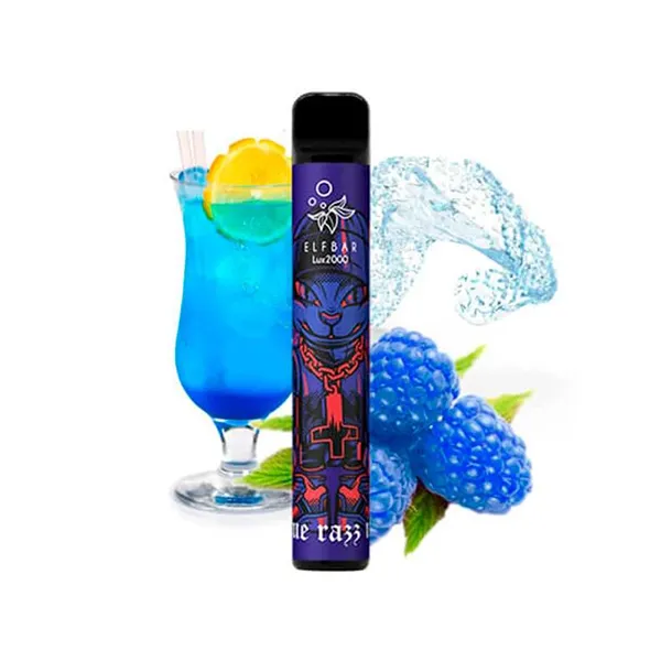 Замовити ELFBAR 2000 LUX Блакитна Малина Лимонад