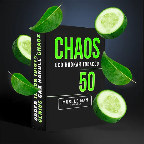 Замовити тютюн Chaos 50g. Muscle Man (Огірок)