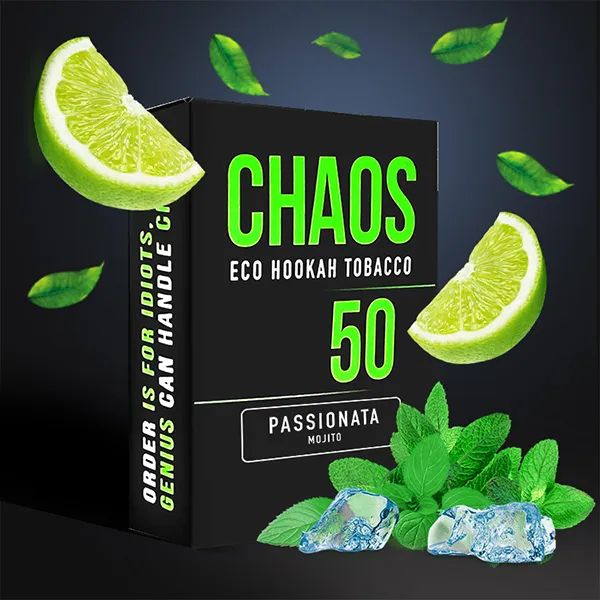 Замовити тютюн Chaos 50g. Passionata (Мохіто)