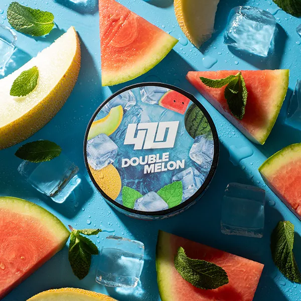 Замовити тютюн 420 Classic 100g. Frost Line Double Melon
