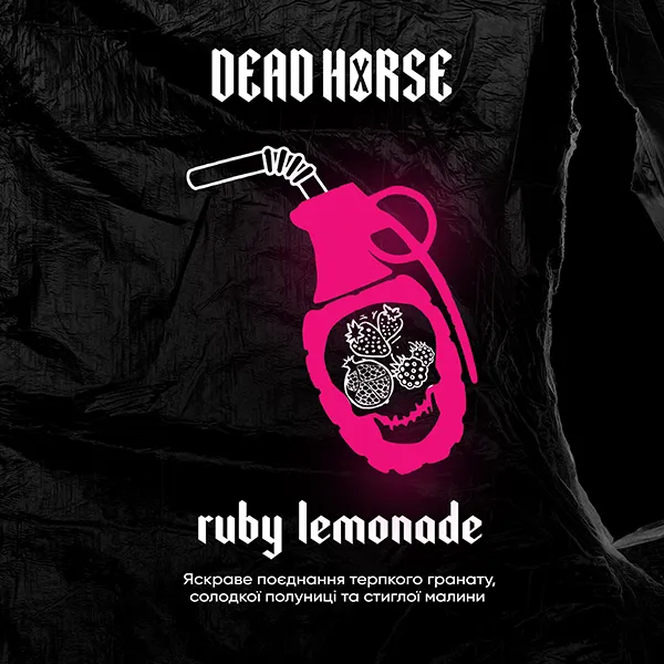 Замовити тютюн Dead Horse 100g. Ruby Lemonade (Рубіновий Лимонад)