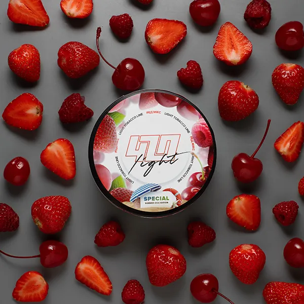 Замовити тютюн 420 Light 100g. Ред мікс