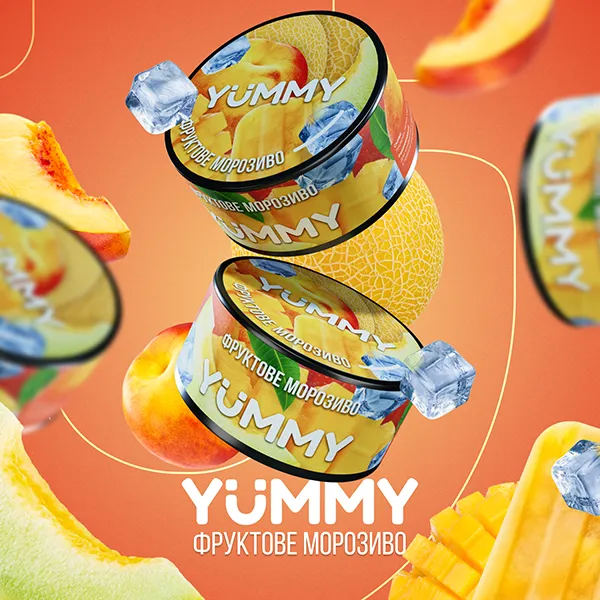 Замовити тютюн Yummy 100g. Фруктове морозиво