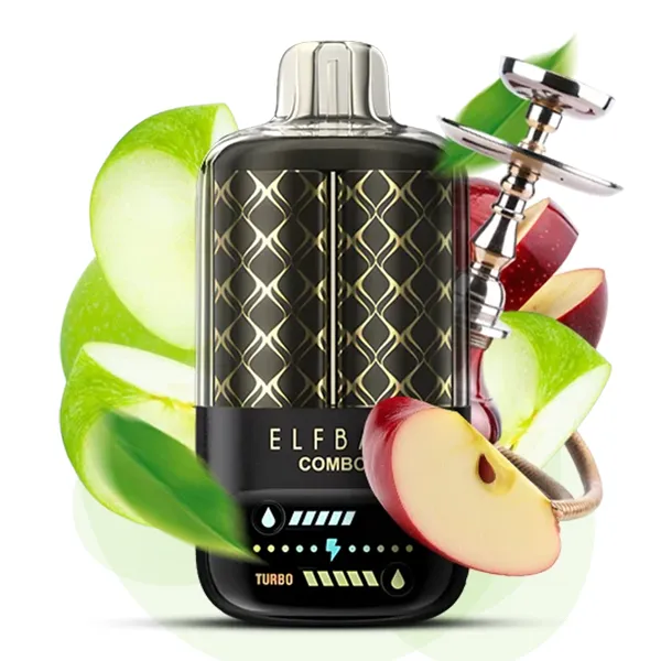 Замовит ELFBAR Combo 25000 Green Apple & Double Apple