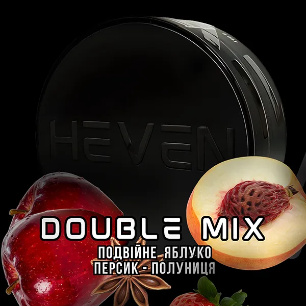 Замовити тютюн HEVEN 100g. DOUBLE MIX (Подвійне Яблуко Персик Полуниця)