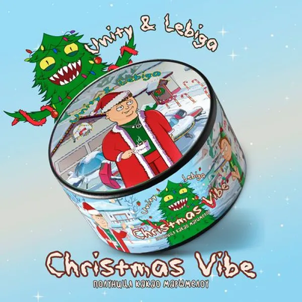 Замовити тютюн UNITY x Lebiga 100g. Cristmas Vibe (Полуниця какао